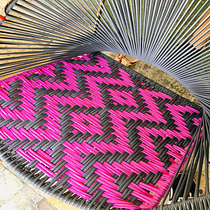 Mi Proyecto del curso: Introducción al tejido en cordón de PVC. Fiber Arts project by Eliana Espitia - 07.09.2020