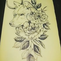 Mi Proyecto del curso: Tatuaje para principiantes. Creativit, and Tattoo Design project by Fabiola Sanchez - 04.17.2020