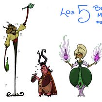 Mi Proyecto del curso: Fábrica de personajes ilustrados. Character Design project by rbkperezc - 01.13.2020