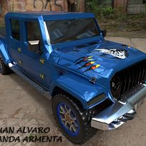 Mi Proyecto del curso: Introducción al modelado de vehículos en 3D. 3D project by Juan Alvaro Miranda Armenta - 02.02.2020