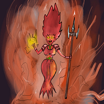 Mi Proyecto del curso: Fábrica de personajes ilustrados: Guerreras Fantasmales. Drawing, and Digital Illustration project by David H. Villamor - 01.19.2020