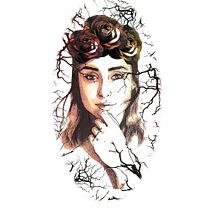 Mi Proyecto del curso: Retrato ilustrado con Photoshop ARTISTA: ZAHARAPOP. Desenho de retrato projeto de Maria Gutiérrez Martínez - 20.01.2020