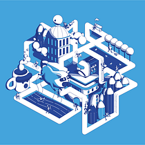 Micromundo - Rutina. Creativit, Design, Character Design, Traditional illustration, Vector Illustration, Stor, and telling project by Daniel Crespo Saavedra - 01.21.2020