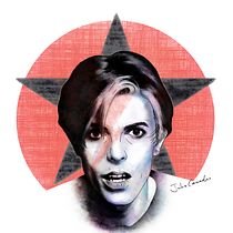 Mi Proyecto del curso: Retrato ilustrado con Photoshop de DAVID BOWIE. Ilustração tradicional e Ilustração digital projeto de juliacamachoart - 14.01.2020