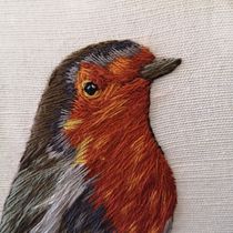 Meu projeto do curso: Pintar com linha: técnicas de ilustração têxtil. 3D, e Bordado projeto de Sofia Menezes - 23.01.2020