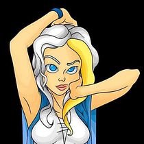 Jaina Proudmoore Pin-Up. Traditional illustration, and Digital Illustration project by Carlos Bolaños - 01.23.2020