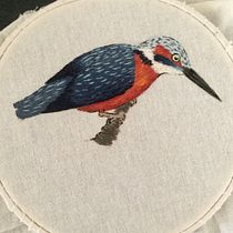 Mi Proyecto del curso: Pintar con hilo: técnicas de ilustración textil. Embroider project by Carlo Campuzano - 06.11.2020