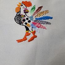 Mi Proyecto del curso: Técnicas de bordado: ilustrando con hilo y aguja. Embroider project by Maria Vilda Brizolara - 01.25.2020