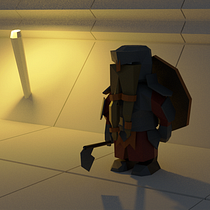 Mi Proyecto del curso: Modelado de personajes low poly para videojuegos  Ein Projekt aus dem Bereich 3D und 3-D-Animation von Francisco Javier Moreno Carracedo - 25.01.2020