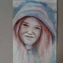 Valu en acuarela. Fine Arts project by alaleixo - 01.25.2020