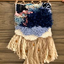 Mi Proyecto del curso: Introducción al latch hooking y locker hooking. Un progetto di Interior Design e Fiber Art di Marifer Davila - 14.12.2019