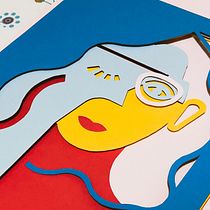 Mi Proyecto del curso: Papercut: ilustrando con capas de papel. Ilustração digital projeto de belenlhdz - 26.01.2020
