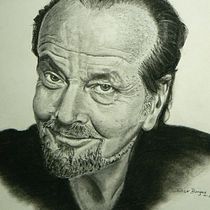 Mi Proyecto del curso: Retrato realista Jack Nicholson. Desenho realista projeto de jorgeborgesl - 26.01.2020