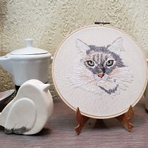 Mi Proyecto del curso: Needle painting para principiantes. Embroider project by Marisol Medina - 01.28.2020