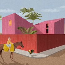 Mi Proyecto del curso: Representación gráfica de proyectos arquitectónicos. Un projet de 3D, Architecture, Architecture d'intérieur, Collage, Créativité, Décoration , et Dessin de Jon B. Urrutia - 28.01.2020