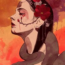 Mi Proyecto del curso: Técnicas de ilustración con acuarela digital. Un progetto di Illustrazione tradizionale di Alexis Estrada - 28.01.2020