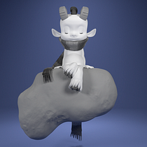 Mi Proyecto del curso:  Modelado profesional de personajes cartoon 3D. Un proyecto de Animación 3D, Concept Art y Modelado 3D de Daniel Zuga - 29.01.2020