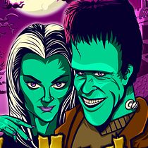 The Munsters. Un progetto di Illustrazione digitale di Rubén Piquet - 30.01.2020