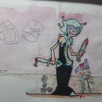 3 Actores - Asesinos. Concept Art, and Character Design project by Patricio Fernández Tornero - 02.02.2020