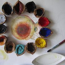Mi Proyecto del curso: Elaboración de acuarelas artesanales. Fine Arts project by Karina Pichardo Yáñez - 02.04.2020