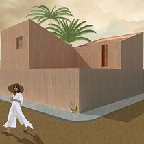 Meu projeto do curso: Representação gráfica de projetos arquitetônicos. Un projet de Conception 3D, Architecture numérique , et Gestion de portefeuille de Kamila Oazem - 06.02.2020