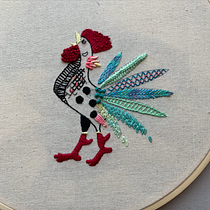 Mi Proyecto del curso: Técnicas de bordado: ilustrando con hilo y aguja. Embroider project by nataliaiturrieta - 05.11.2020