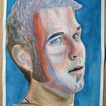 My project in Artistic Portrait with Watercolors course. Artistic Drawing, Painting, Portrait Drawing, and Watercolor Painting project by lalolalerele - 02.07.2020