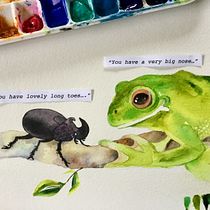My project in Introduction to Illustration for Children course. Children's Illustration project by gailshaw1 - 02.09.2020