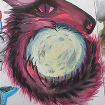 My project in Illustration Techniques to Unlock your Creativity course. Traditional illustration project by Alena Ponomareva - 02.09.2020
