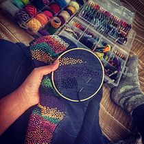Mi Proyecto del curso: Bordado creativo: revolución a puntadas. Un projet de Broderie de carolinacontes - 31.03.2020