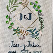 Mi Proyecto del curso: Técnicas aplicadas de ilustración en acuarela. Un progetto di Belle arti, Illustrazione tradizionale, Lettering e Pittura ad acquerello di Julia Perez Lopez - 10.02.2020