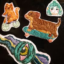 Mi Proyecto del curso: Ilustración de personajes con hilo y aguja. Un projet de Artisanat , et Broderie de Vale Neira - 11.02.2020