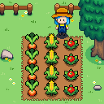 Mi Proyecto del curso: Introducción al diseño de personajes en pixel art. La primera cosecha . Een project van Pixel art van Andrea Santos - 12.02.2020