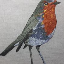 Mi Proyecto del curso: Pintar con hilo: técnicas de ilustración textil. Bordado projeto de Karol Betancourt - 13.02.2020