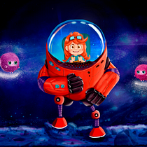 Mi Proyecto del curso: Pintura digital de personajes: ilustra con luz y color. Ilustração tradicional, Ilustração digital e Ilustração infantil projeto de K. M. - 14.02.2020