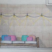 Mi Proyecto del curso: Iniciación al diseño de interiores. Een project van Architectuur van Katherine Ramírez Urdaneta - 14.02.2020