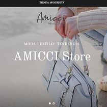 Mi Proyecto del curso: AMICCI Store - Moda y estilo en carteras. Projekt z dziedziny  e-commerce użytkownika PAMELA PEREZ - 16.02.2020