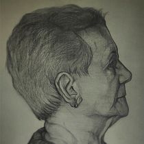 Mi Proyecto del curso: Retrato realista con lápiz de grafito. Desenho a lápis projeto de Ignacio Alonso - 16.02.2020