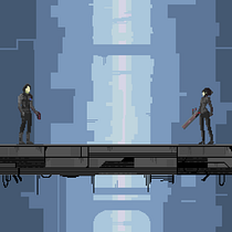 Mi Proyecto del curso: Tributo BLAME!. Een project van Pixel art van nicolasbassano - 19.02.2020