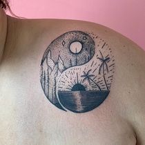 Mi Proyecto del curso: Tatuaje para principiantes. Tattoo Design project by Natasha Massa flores - 02.17.2020