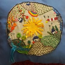 Mi Proyecto del curso: Técnicas básicas de bordado: puntadas, composiciones y gamas cromáticas. Un projet de Broderie de Sharon Melendez - 07.03.2020