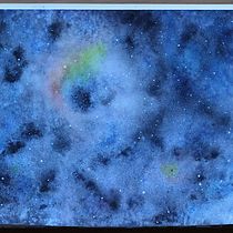 Mi galaxia. Un progetto di Pittura ad acquerello di Titi Ávila - 18.02.2020