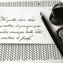 Mi Proyecto del curso: Caligrafía inglesa de la A a la Z. Calligraph project by Lizbeth M. Islas - 02.17.2020