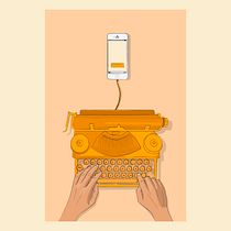 My project in Digital Illustration with Illustrator and Photoshop course_COMMUNICATION BREAKDOWN. Digital Illustration, and Traditional illustration project by andrevalca88 - 03.04.2020
