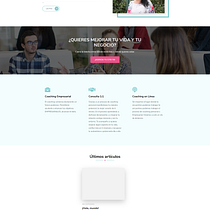 Mi Proyecto del curso: Principios Fundamentales de UX - www.beatrizlopez.co. Desenvolvimento Web, Web Design, e UX / UI projeto de Jorge Angarita - 29.02.2020