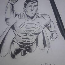 Mi Proyecto del curso: Ilustración para cómics: anatomía de un superhéroes Decici hacer dos fan arts de superman estoy muy agradecido por el curso siento q mejoré bastante aunque aun me falta mejorar ya tengo mas bases para avanzar. Desenho projeto de Ricardo Velasco - 20.02.2020