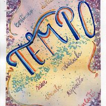 Meu projeto do curso: Caligrafia com pincéis de água para principiantes. Un progetto di Calligrafia di Tereza Leme - 20.02.2020