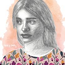 Mi Proyecto del curso: Retrato con lápiz, técnicas de color y Photoshop. Un progetto di Disegno a matita di pbarrera433 - 20.02.2020