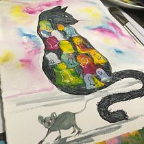 My project in Introduction to Illustration for Children course. Multimedia project by christinaharmer - 02.23.2020
