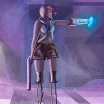 Mi Proyecto del curso: Diseño de personajes para concept art. Character Design, Traditional illustration, and Video Games project by Desiree Urbina - 02.24.2020